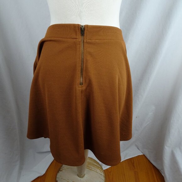 Forever 21 Plus Sizes Women Brown Skirt Size 1X - Picture 2 of 8